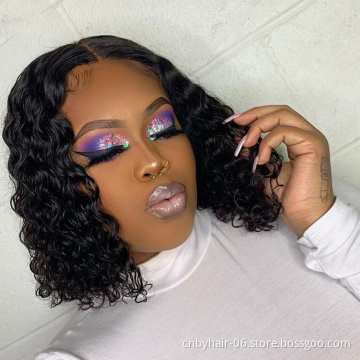 Wholesale Cheap Virgin Hair Full Lace Bob Wig,Real Natural 100% Human Hair Wigs,Brazilian Hair Full Lace Wigs For Black Women